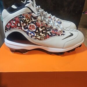 Nike Men’s Griffey 2 "Jackie Robinson Day" MCS Baseball Cleats: New In Box: 13